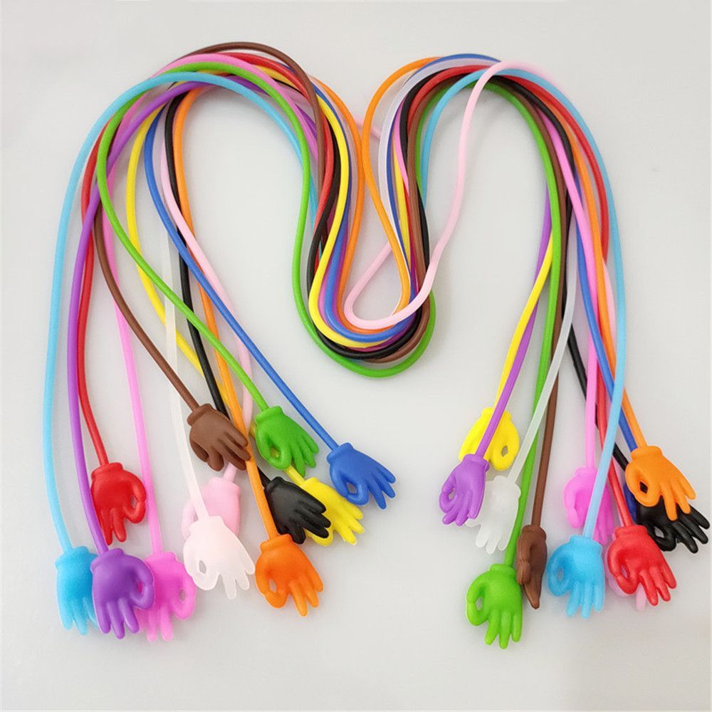 Sunglass Retainer Cord - Cinghie regolabili in silicone per occhiali,