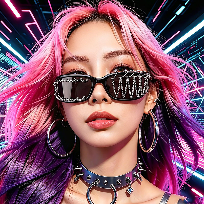 Sunglass Retainer Cord - Nuovi Occhiali Gotici Punk alla Moda