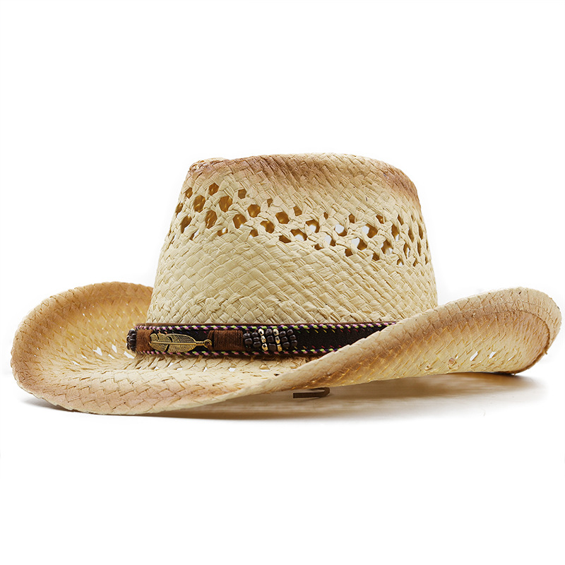 Cappello di paglia da cowboy f - Bucket Hat Straw recensione e prezzo