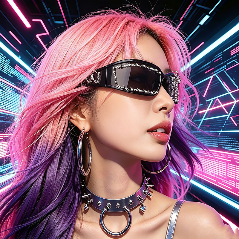 Nuovi Occhiali Gotici Punk all - Sunglass Retainer Cord recensione e prezzo